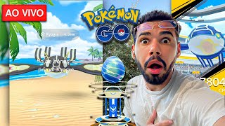 HORA LENDÁRIA ✨SHINY✨ MINHA CHANCE FINAL 🚨AO VIVO🚨  pokemongo [upl. by Nailuj]