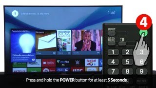 Restarting the Sony® Android TV [upl. by Chere621]