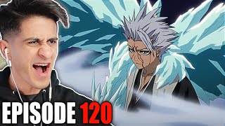 Hitsugayas Bankai  Bleach Episode 120 REACTION [upl. by Guildroy287]