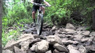 TREK REMEDY 99 TEST RIDE wwwmountainflyercom [upl. by Lirpa369]