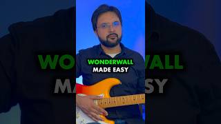 Quick Wonderwall Guitar Lesson  Perfect for Beginners oasis WonderwallTutorial LearnGuitar [upl. by Euqinehs481]