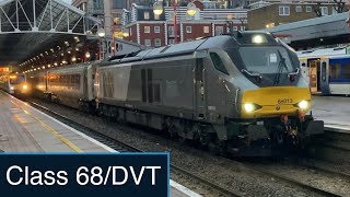 68013 And 82305 Depart London Marylebone For Birmingham Moor Street  13022022 [upl. by Narib]