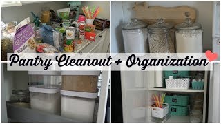 DEEP PANTRY CLEANOUT  ORGANIZATION  INVENTORY [upl. by Twedy]