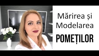 Marirea si Modelarea Pometilor cu Acid Hialuronic [upl. by Balac]