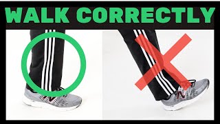 Physical Therapist Shows How to Walk Correctly [upl. by Reywas]