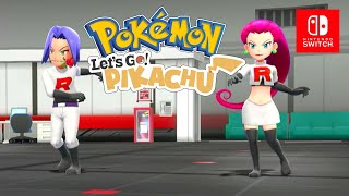 Nintendo Switch Pokemon Lets Go Pikachu Celadon City Game Corner Team Rocket Hideout Giovanni Part9 [upl. by Orlov]