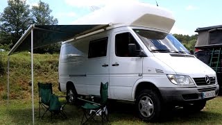 Sprinter 4x4 james cook roof [upl. by Hamforrd]