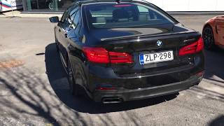 BMW M550i 44 Liter V8  Startup [upl. by Merriam]