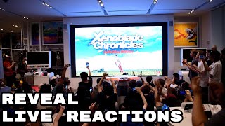 Xenoblade Chronicles Definitive Edition Reveal Live Reactions at Nintendo NY [upl. by Browne132]