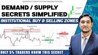 DEMAND amp SUPPLY SIMPLIFIED TRADING STRATEGY  BEST BUYING amp SELLING ZONES [upl. by Erdnassac]