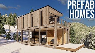 Inside 3 of the Coolest Modular PREFAB HOMES Currently Available [upl. by Nulubez587]