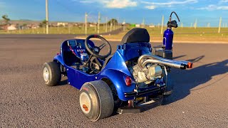 construindo um Go kart caseiro de Drift video completo [upl. by Adiv105]