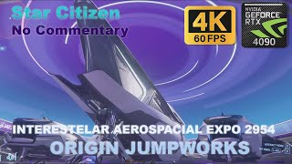 Star Citizen IAE 2954  ORIGIN JUMPWORKS Full Visit No Commentary [upl. by Yggam626]