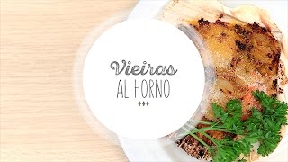 Cómo hacer vieiras al horno  Recetas fáciles [upl. by Sansbury916]