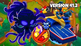 BTD6 Ravine CHIMPS Black Border w Adora Carrier Flagship amp Glue Storm [upl. by Novhaj164]