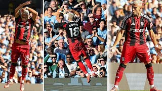 Andreas Pereira Do Cristiano Ronaldos SIUU CELEBRATION after goal vs Man City [upl. by Analat652]