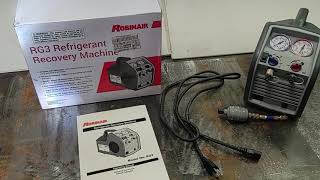 Robinair AC Refrigeration Recovery Machine maintenance how to 34788ni and others [upl. by Wendye]