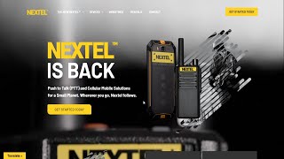 Nextel is Back What Has Changed for Nextel [upl. by Shanda823]