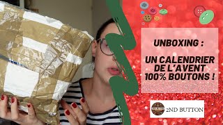 Unboxing  Un calendrier de lavent 100 boutons  🧵🎁🤔 [upl. by Sotsirhc441]