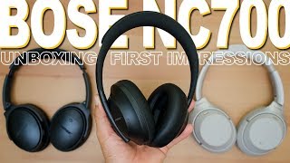 Bose NC 700 Unboxing And First Impressions [upl. by Skippy]