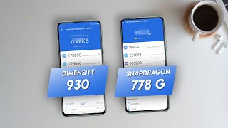 Dimensity 930 Vs Snapdragon 778G  Antutu Score amp Benchmark [upl. by Tloc692]