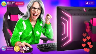 Mi Abuela VS TikTok  Bailarina VS Porrista VS TikToker [upl. by Kalbli268]