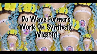 Do Wave Formers Work On Synthetic Wigs [upl. by Pudendas454]