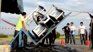 Rmutl Formula student 2013 REAL TEAM Tilt Test [upl. by Enelyk]