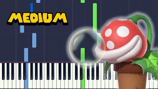 Super Mario 64  Piranha Plant Lullaby Piano Tutorial [upl. by Atisor477]