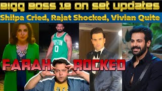 Rocking Bigg Boss 18  Vivian  Karanveer Ke Saamne Farah Ne Li Shilpa Ki Class bb18 biggboss18 [upl. by Mimi]