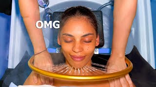 ASMR Super Relaxing Head Spa Scalp Water Massage [upl. by Alwitt669]