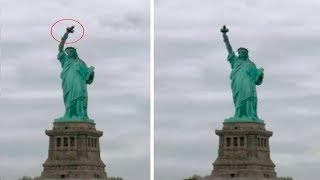 5 Mysterious Moving Statues Caught On Camera [upl. by Aneres800]