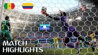 Senegal v Colombia  2018 FIFA World Cup  Match Highlights [upl. by Aillicirp]