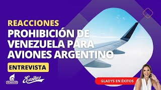 Gobierno venezolano prohíbe que aviones argentinos sobrevuelen Venezuela Con Rodolfo Ruiz [upl. by Madra598]