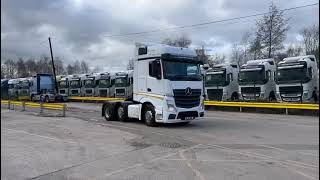 Mercedes Actros 2545 6x2 Midlift Tractor Unit WL14 HBL  Law Trucks [upl. by Cirda902]