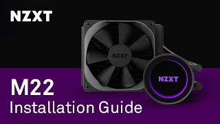 How to Install the NZXT Kraken M22 Liquid Cooler [upl. by Daub452]