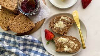 Easy Pumpernickel Bread Recipe [upl. by Aysab]