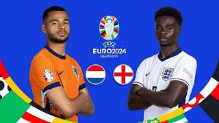 🇳🇱Pays Bas vs Angleterre 🏴󠁧󠁢󠁥󠁮󠁧󠁿 en Direct  DemiFinale EURO 2024 [upl. by Bashemeth]