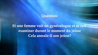 Se faire examiner par un gynéco durant Ramadan  cheikh al Ghoudayan [upl. by Sayres]