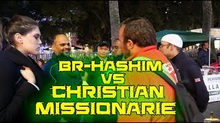 Leicester Square  080917  BrHashim debates a Christian Missionarie [upl. by Porty]