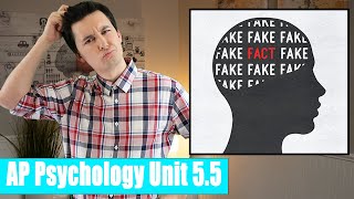 Why Do We Forget Things AP Psychology Unit 5 Topic 5 55 [upl. by Eleynad]