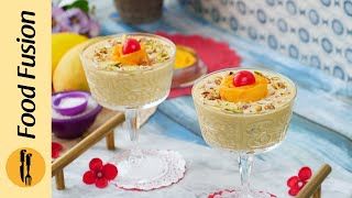 Mango Firni Recipe By Food Fusion Eid Special [upl. by Akemrehs705]