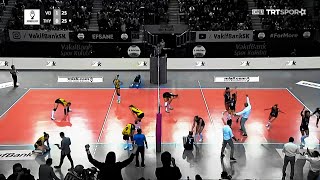 BÖYLE RALLİ GÖRÜLMEDİ  VakıfBank 🆚 Türk Hava Yolları  mislicom Sultanlar Ligi PlayOff [upl. by Smith]