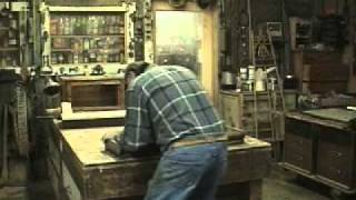 Repair Antique Barrister Bookcase topwmv [upl. by Costin]