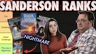 Brandon Sanderson Ranks His Own Books  Ft Brandon Sanderson [upl. by Benco]