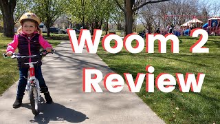 Woom 2 Review The BEST Bike For Your 3 Year Old [upl. by Florance]