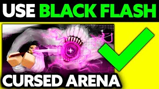 How To Use Black Flash in Cursed Arena Mobile 2024  Step by Step [upl. by Dennison549]