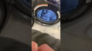 ElectroluxFrigidaire front load electric dryer running with no cleaning laundrysolution [upl. by Anilejna]