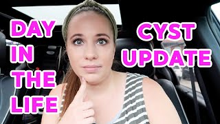 CYST UPDATE  19 WEEKS PREGNANT SYMPTOMS  DAY IN THE LIFE OF A PREGNANT MOM SAHM [upl. by Rosmarin]