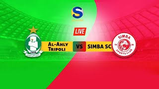 live AL AHL TRIPOLY VS SIMBA SC [upl. by Mirella]